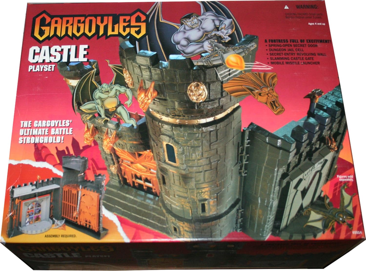 Gargoyles *Vintage Castle Playset (Schloss von Goliath) MIB von Kenner