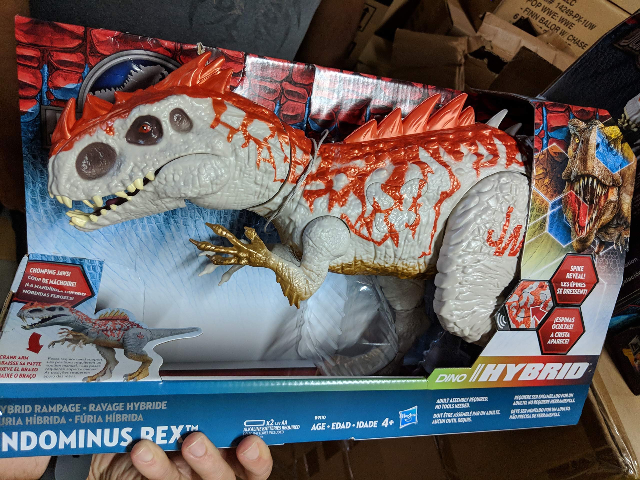 JURASSIC WORLD HYBRID RAMPAGE INDOMINUS REX