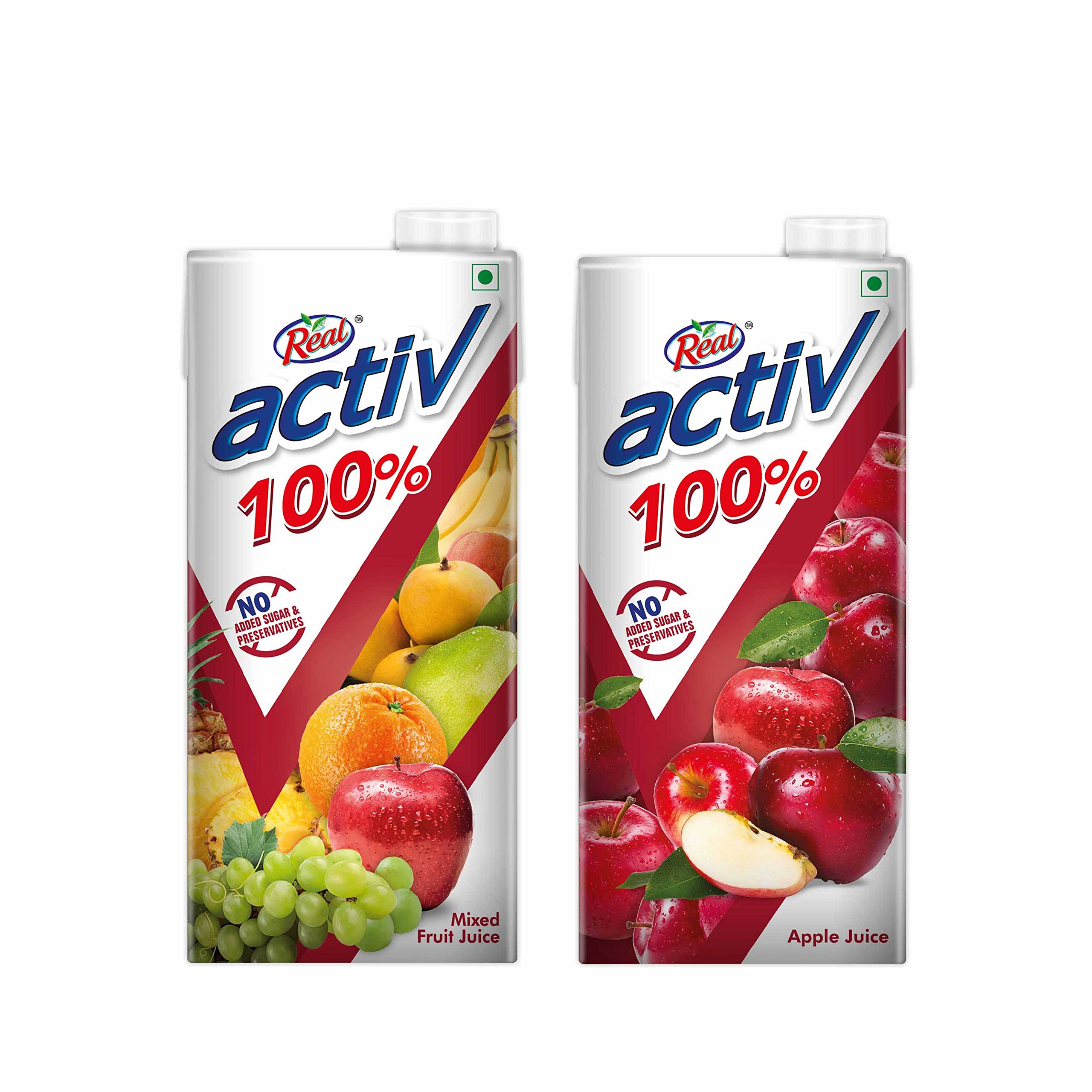 Real Activ, Apple, 1L with Mixed Fruit, 1L