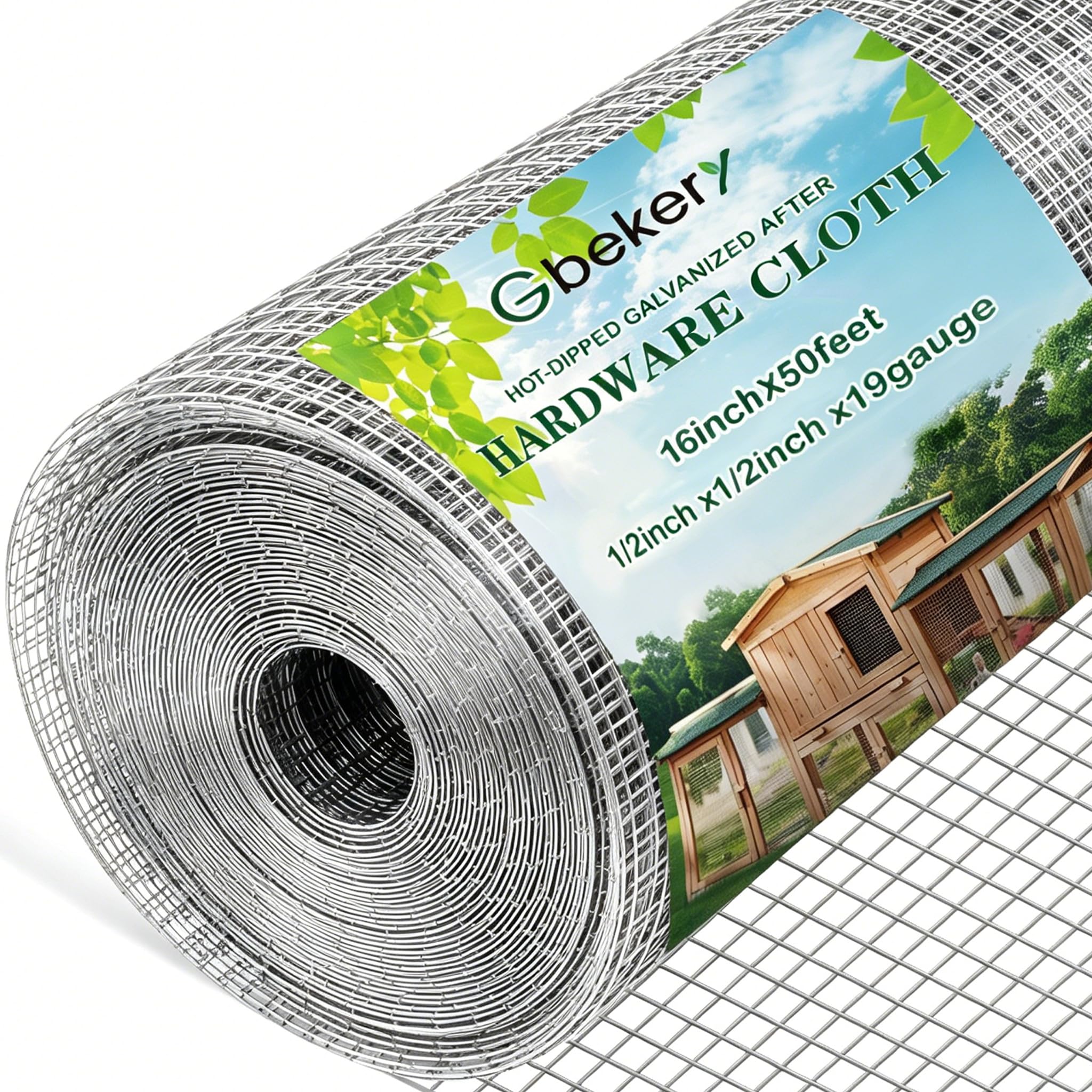 Gbekery 16in x 50ft Hardware Cloth