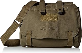 Fox Outdoor Products Retro Hungarian Shoulder Bag, Plain Flap Olive Drab