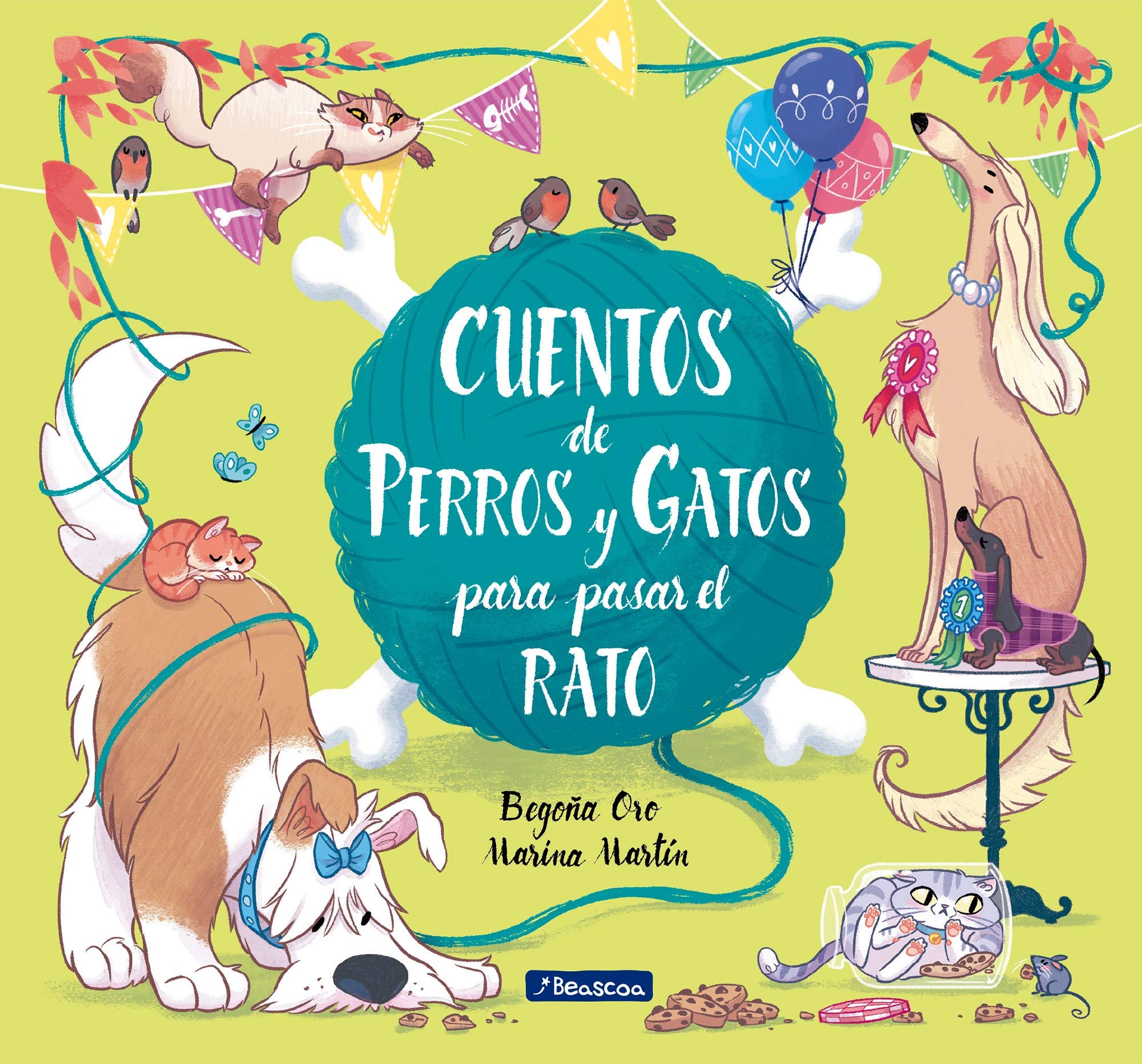 Cuentos de perros y gatos para pasar el rato (Cuentos infantiles)