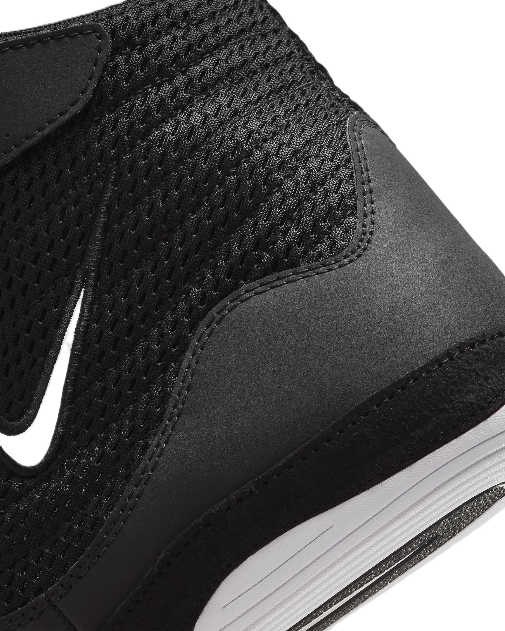 Nike Scarpe da wrestling Inflict (325256-006, nero/bianco/bianco)