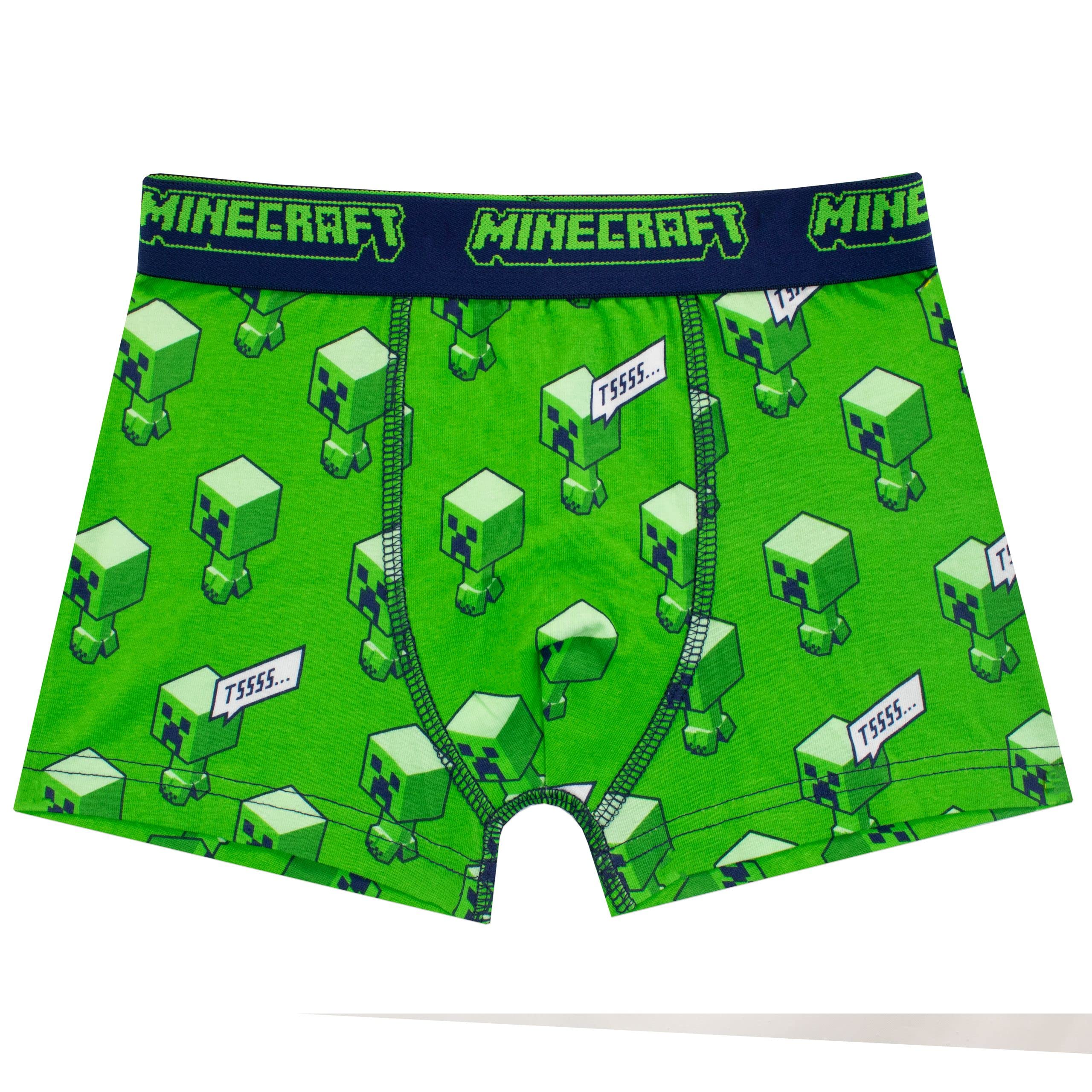 Minecraft Zestaw bielizny dla chłopców