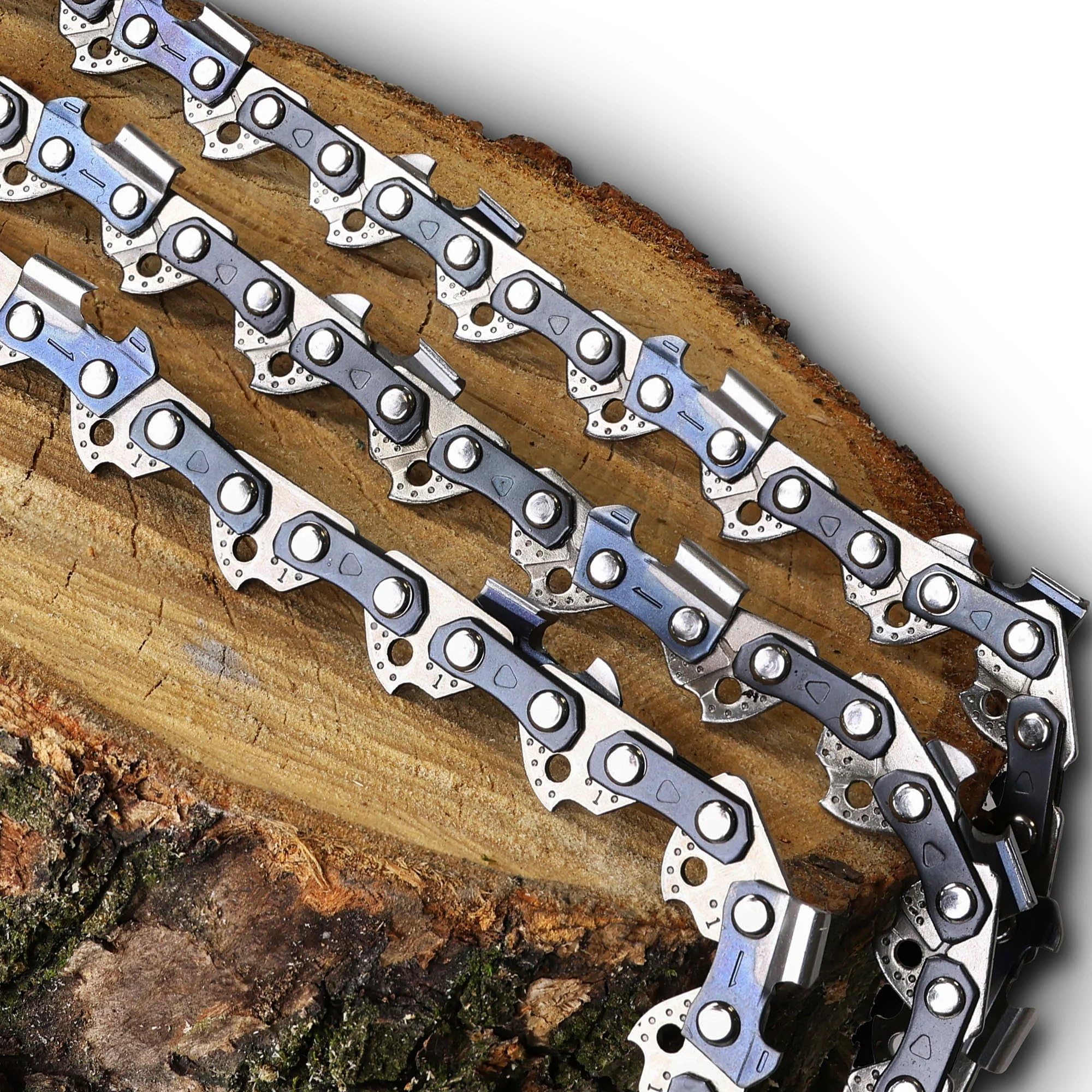 Catena per motosega da 50 cm, 1,5 mm, 76 TG, per Fuxtec FX-KS262, catena durevole con eccellente qualità di taglio