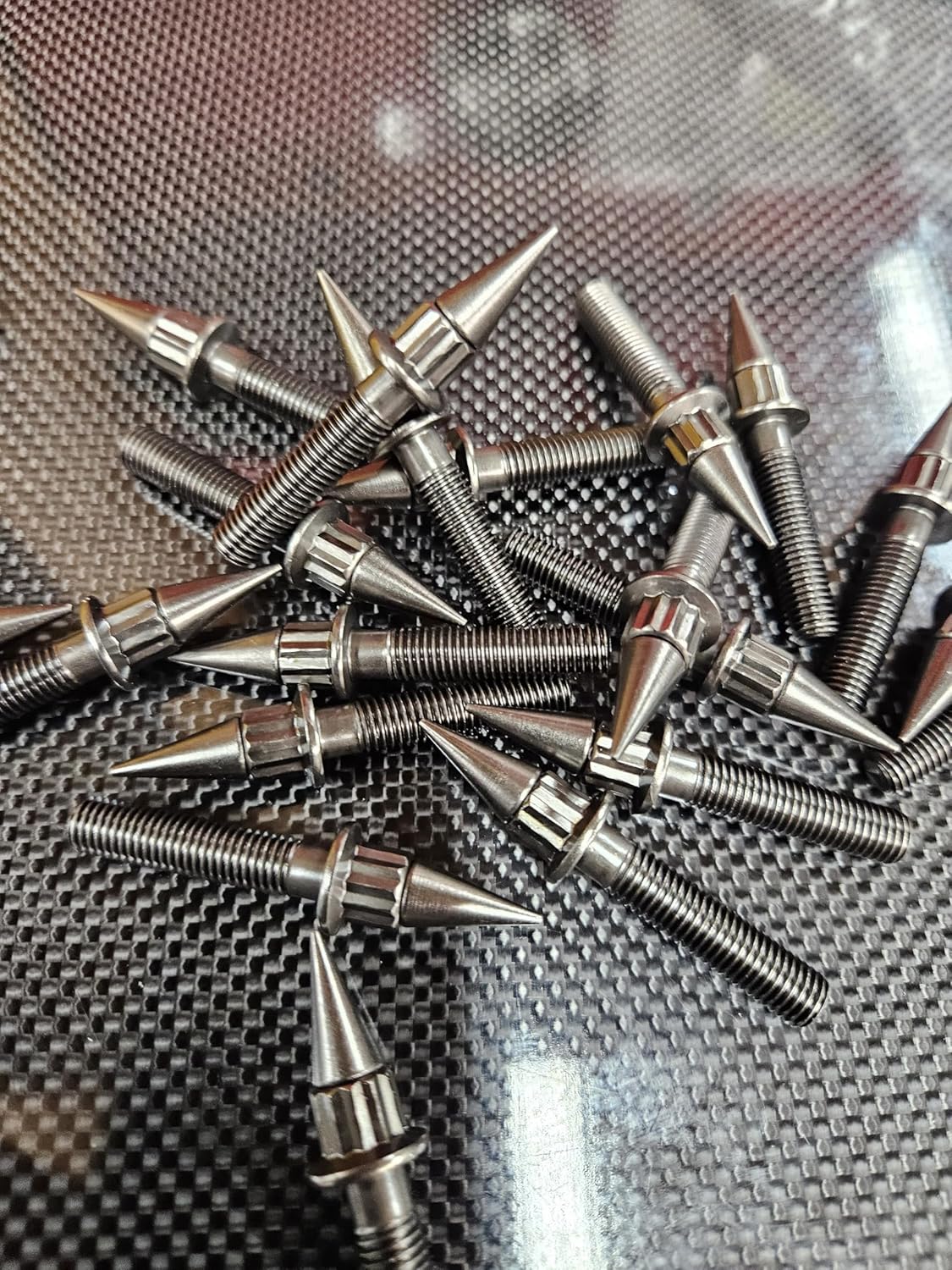 M7x32mm 12-Point Wheel Bolts – Multiple Colors & Quantities | 2 & 3-Piece Split Rim Hardware | Fits Style 5 RC090, Style 19 RT107 & More (136, Chrome, STD)