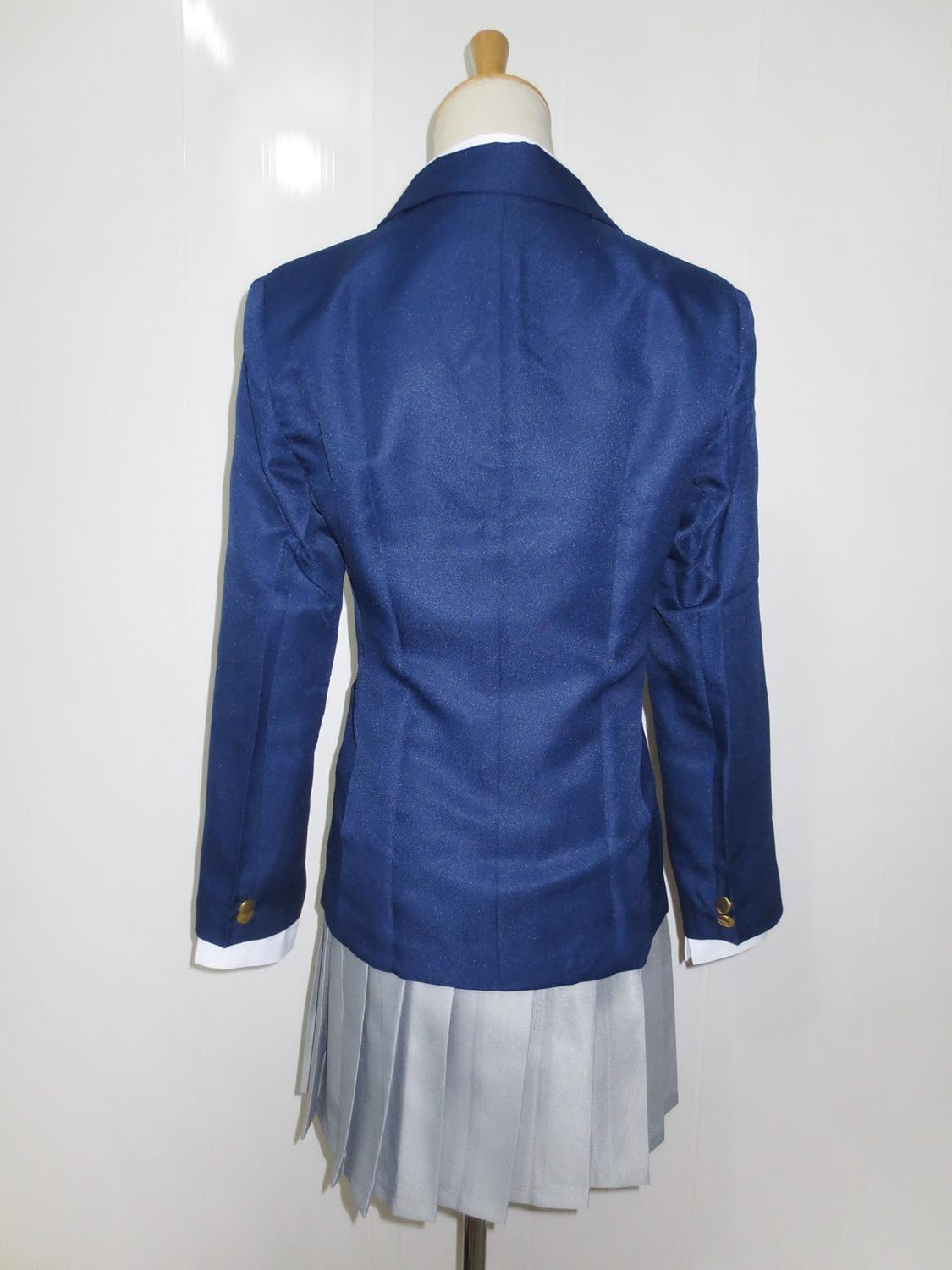 Women's Navy Blue School Uniform Style Cosplay Costume Dress