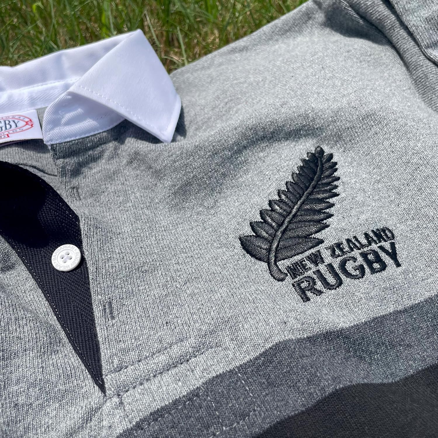 New Zealand Oxford Stripe Rugby Jersey