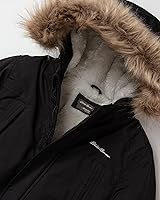 Vista 6 de Eddie Bauer Abrigo de invierno para niños, chaqueta parka impermeable con capucha de piel sintética (3-20)