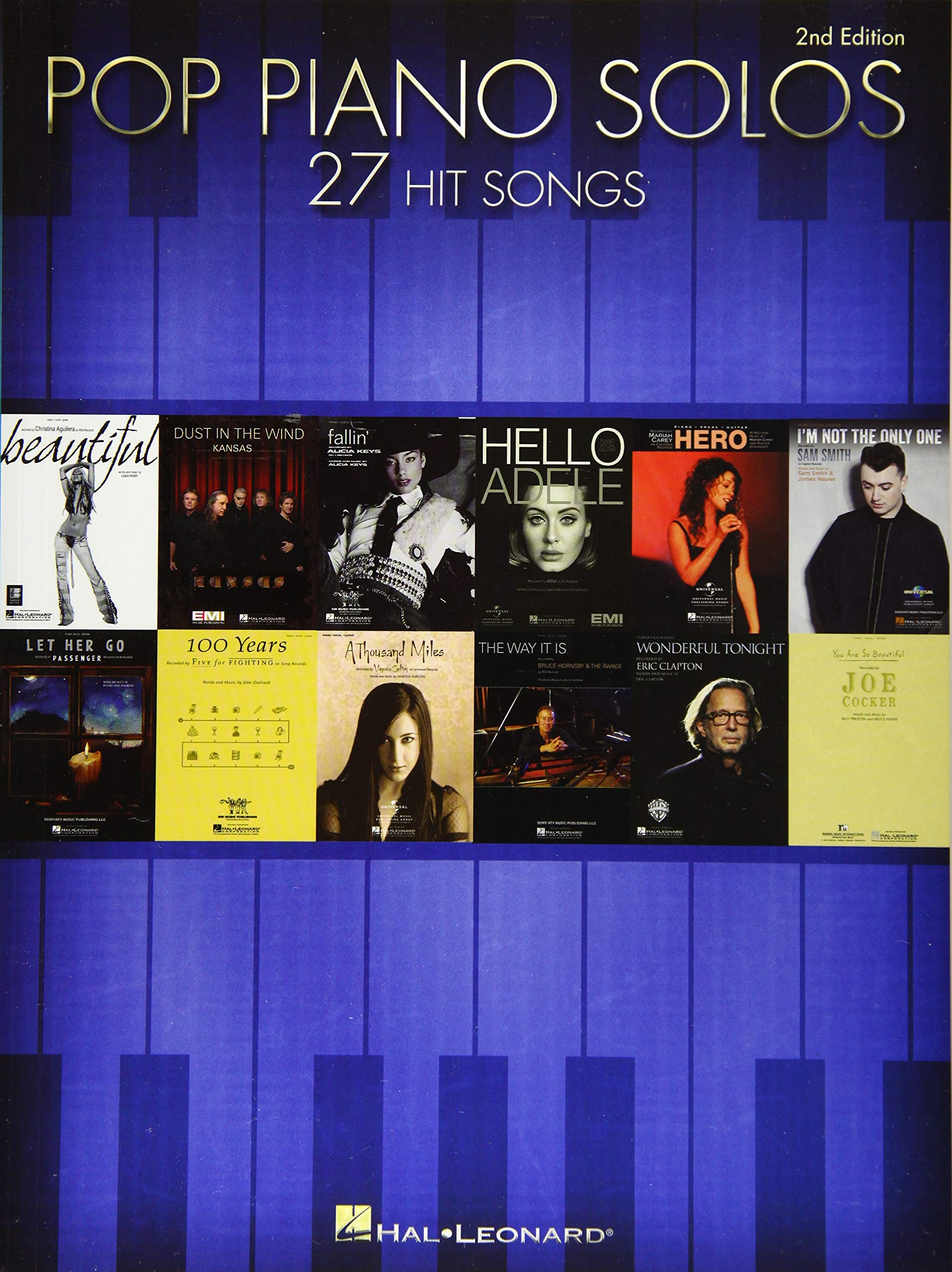 Pop Piano Solos: 27 Hit Songs