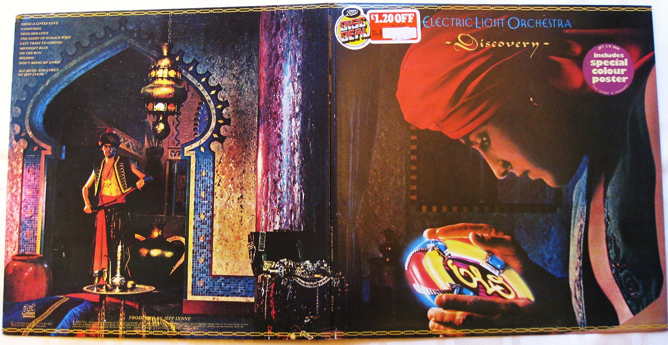 ELECTRIC LIGHT ORCHESTRA Discovery 1979 elo