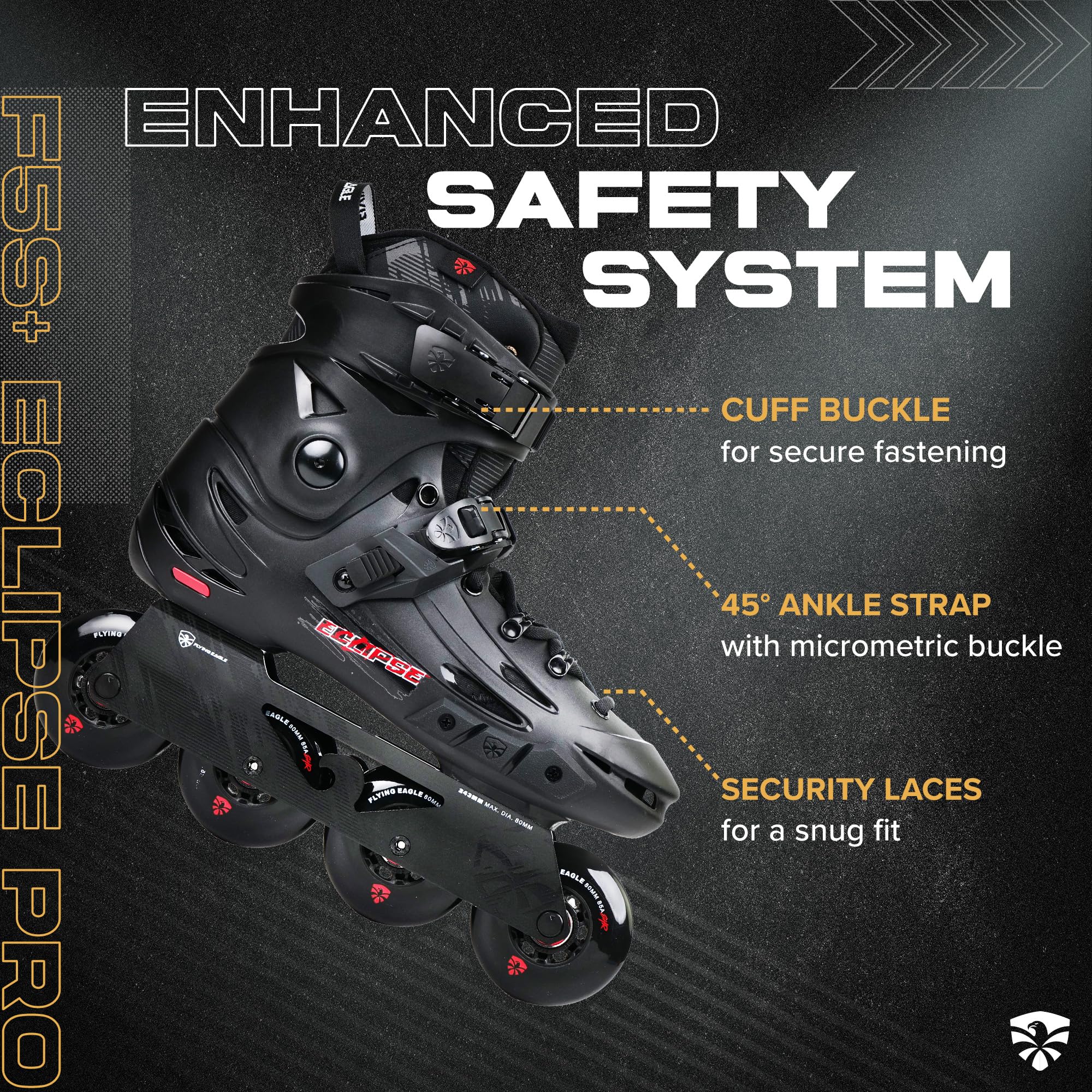 Flying Eagle F5S+ Eclipse Pro Inline Freeskates