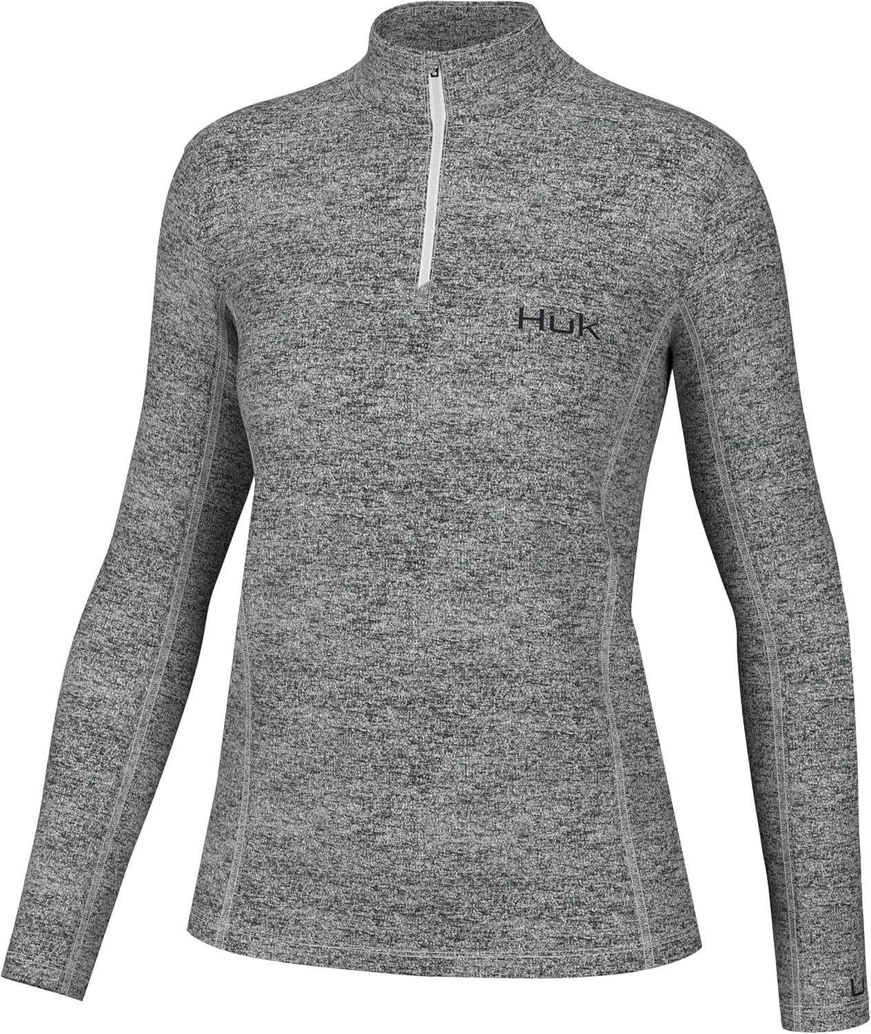 HUK Coldfront Heather Pullover, Fishing 1/4 Zip for Women