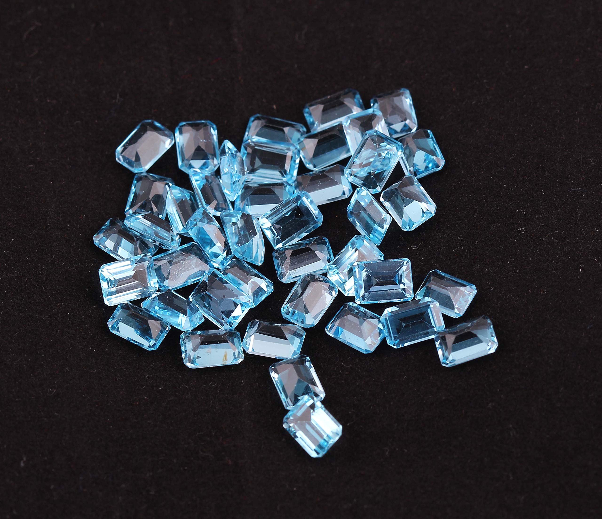 Amazon.co.jp: Neerupamコレクション 天然スイスブルートパーズ AAA