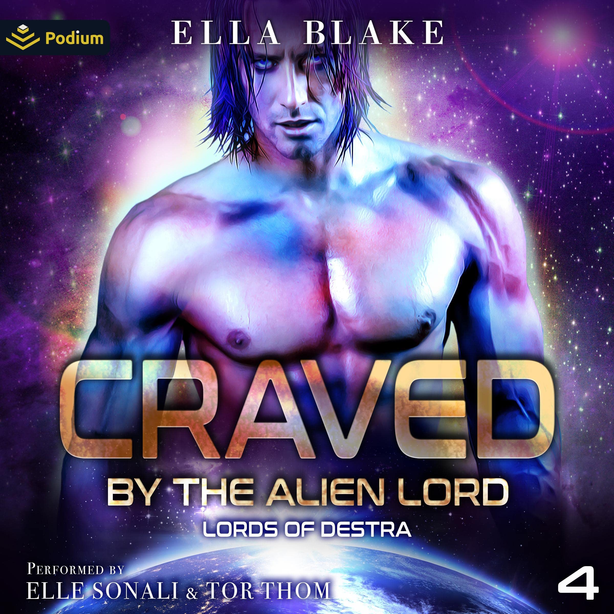 Cover art for Craved by the Alien Lord