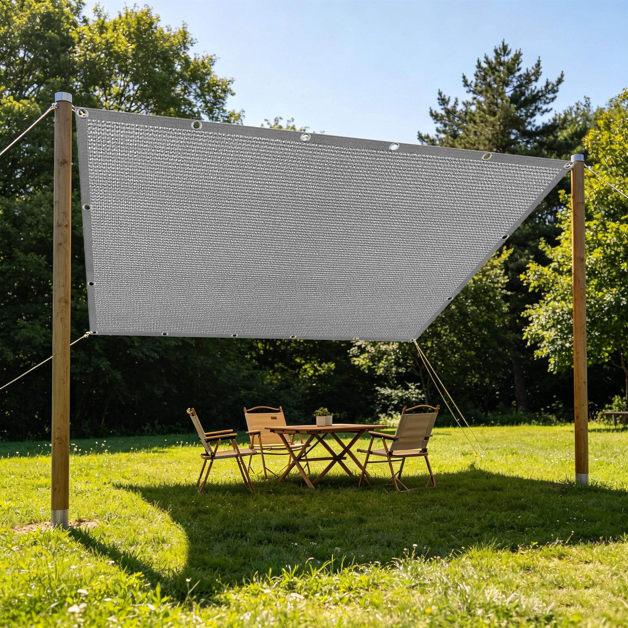 Toile d'ombrage de serres pour un coin de fraîcheur au jardin