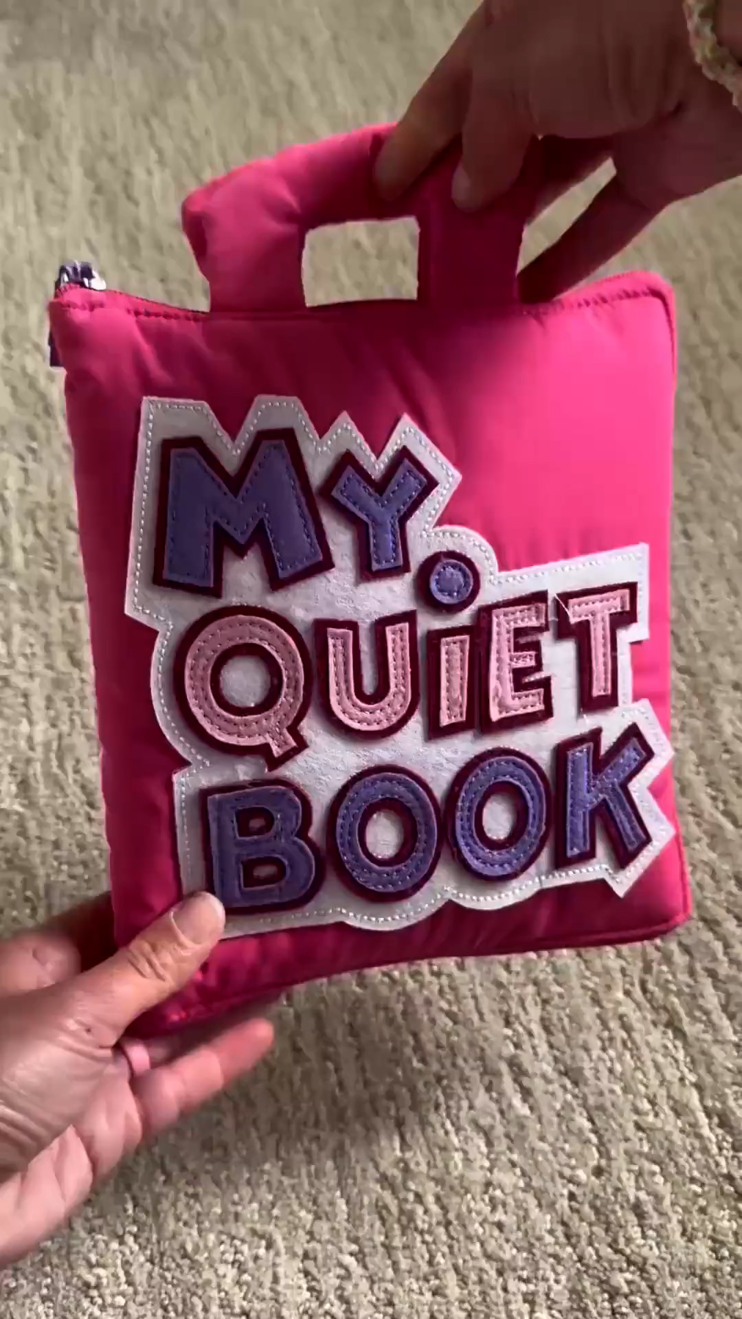 Flybean Busy Book For Toddlers 3-5 - Montessori Learning Activity Quiet Book Educational Toy