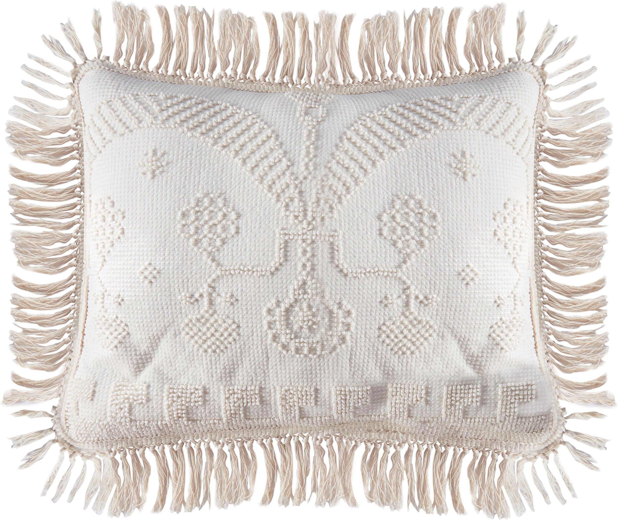 Martha Washington's Choice Pillow Sham - Standard - Antique - with String Fringe (Single Sham)