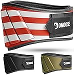 DMoose weight belt - lifting belts for Performance Lifting - Weightlifting Adjustable Lifting Belts for Men & Women with Comfortable Neoprene - Gym Belt, Workout Belt - American Small