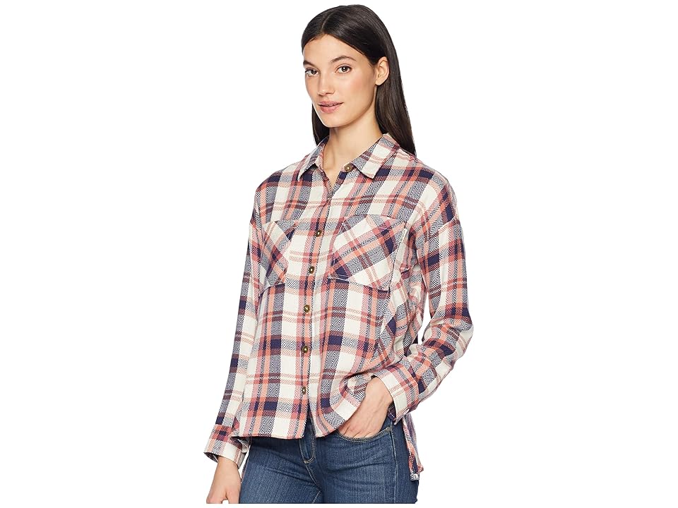 

Rip Curl Ride Along Flannel (Vanilla) Women's Clothing, Bone
