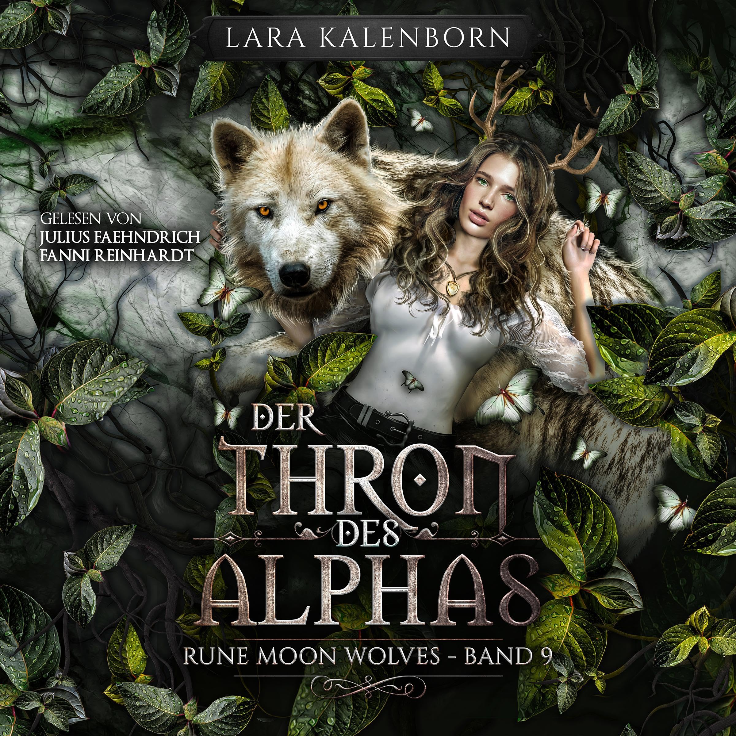 Cover art for Der Thron des Alphas (Rune Moon Wolves 9)