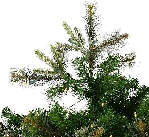 Miniatura 2 de Vickerman árbol de navidad artificial de pino de cachemira sin iluminación de 24 pulgadas