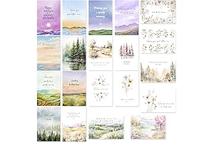 Get Well Cards with Envelopes in Bulk: 20 Elegant Get Well Soon...