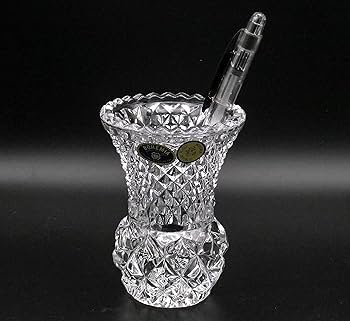 BOHEMIAN GLASS クリスタルガラス　花瓶 Bohemian glass】ボヘミアガラス 花瓶 フラワーベース 花瓶