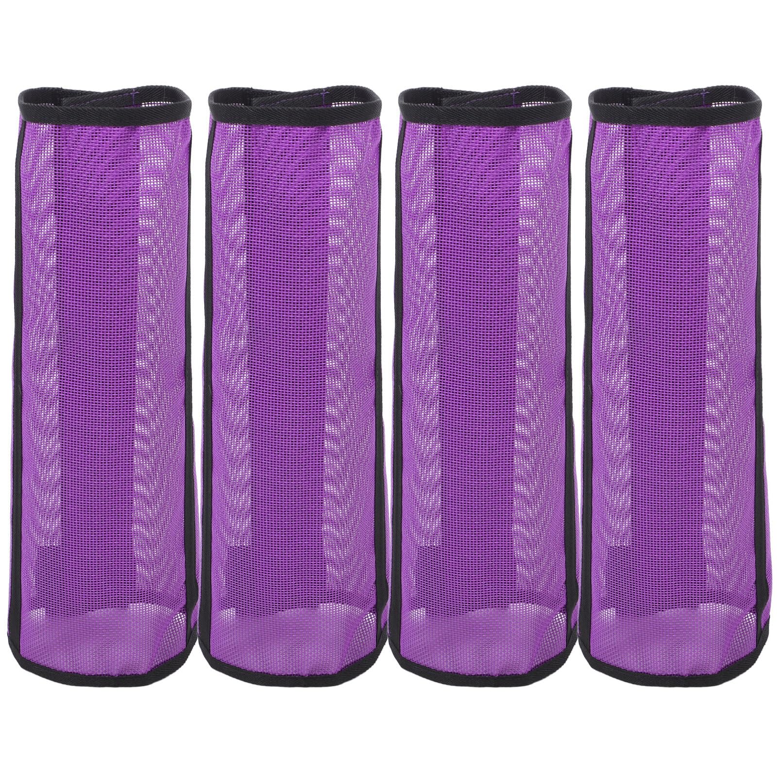 POPETPOP Botas De Malla contra Moscas para Caballos 4 Piezas De Polainas Transpirables Protectores De Botas Antimosquitos Equipo Ecuestre para Caballos para Una Protección Integral