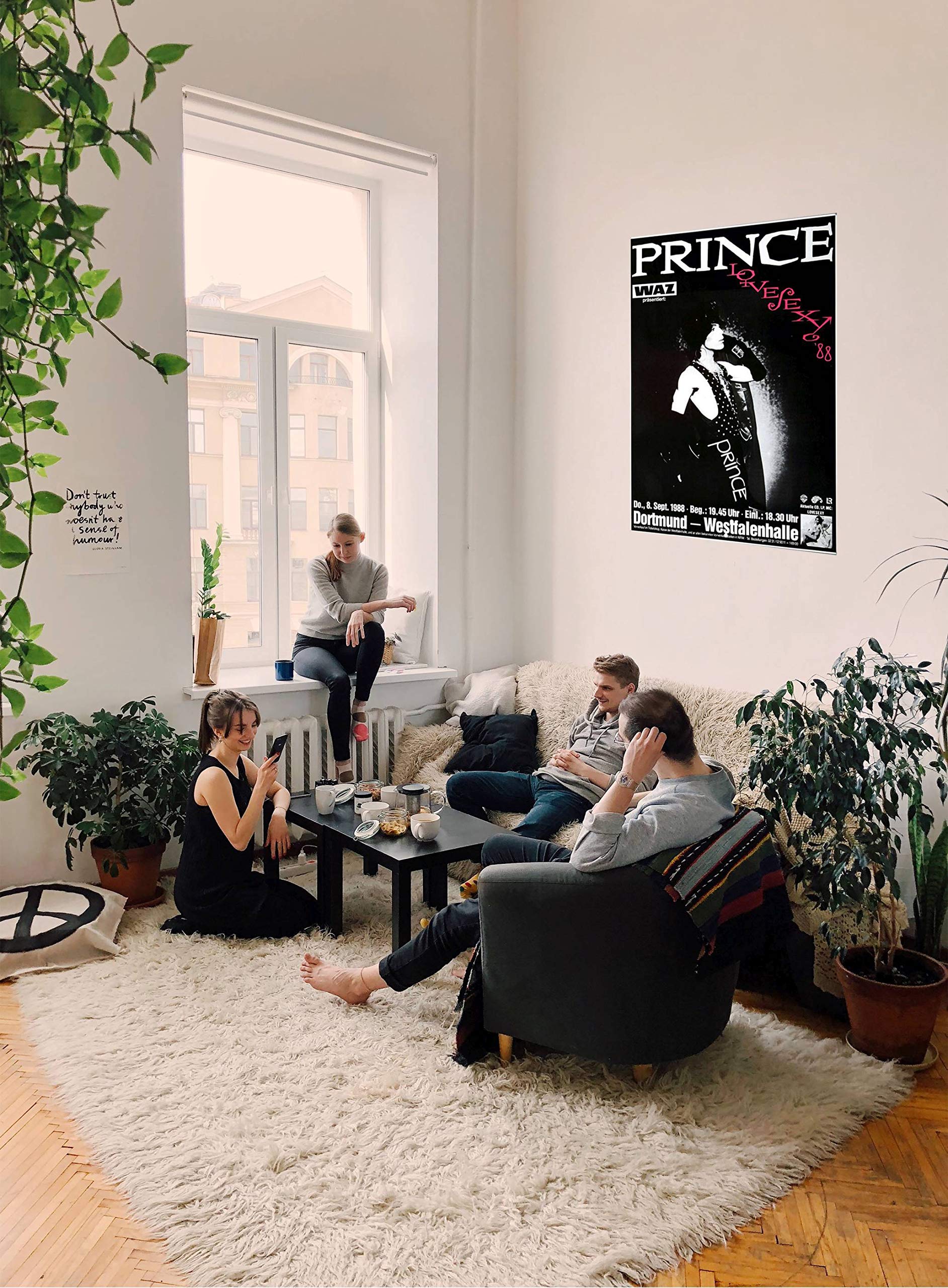 Prince - Lovesexy, Dortmund 1988 » Konzertplakat/Premium Poster | Live Konzert Veranstaltung | DIN A1 «