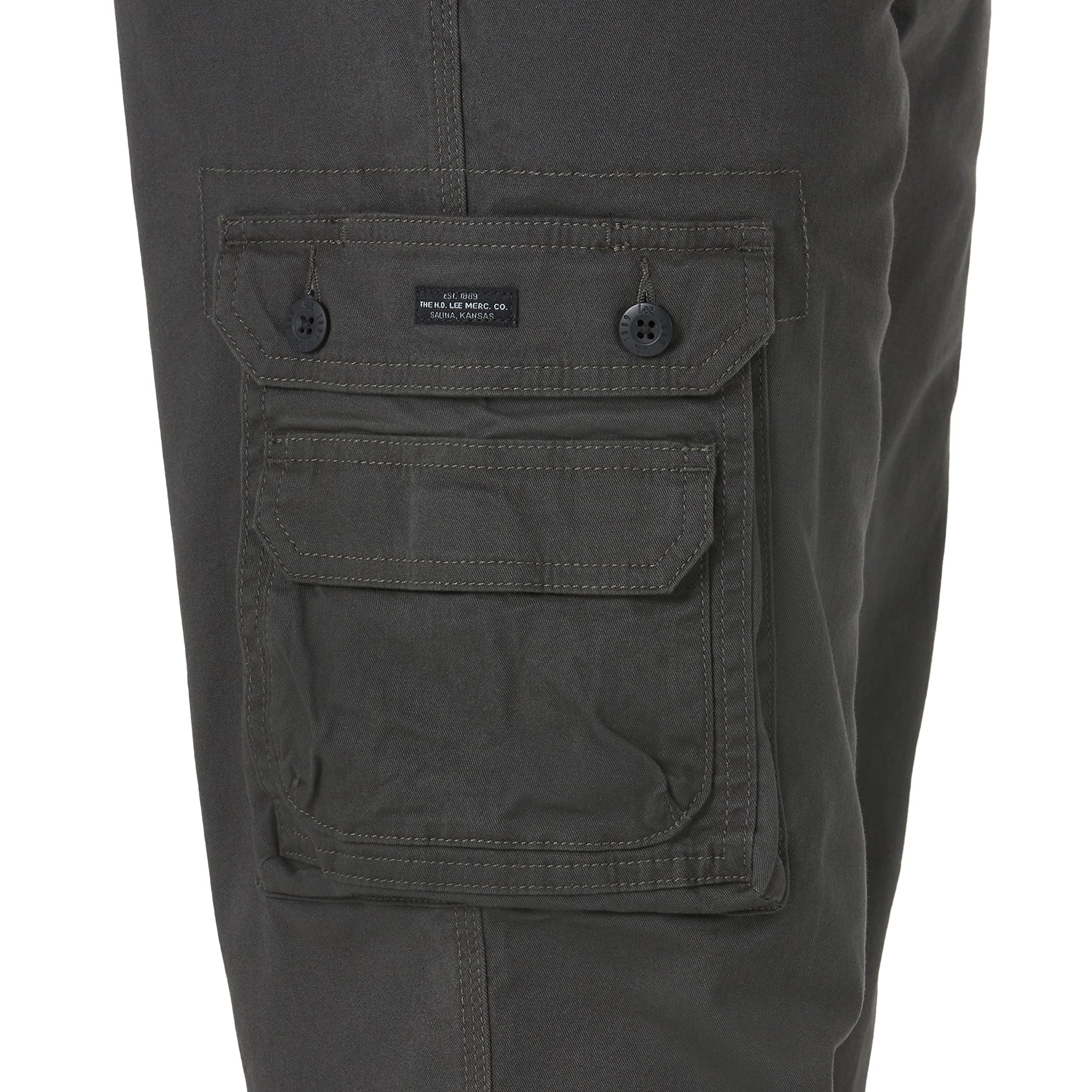 Lee Spodnie Cargo Wyoming Relaxed Fit - Spodnie Mężczyźni