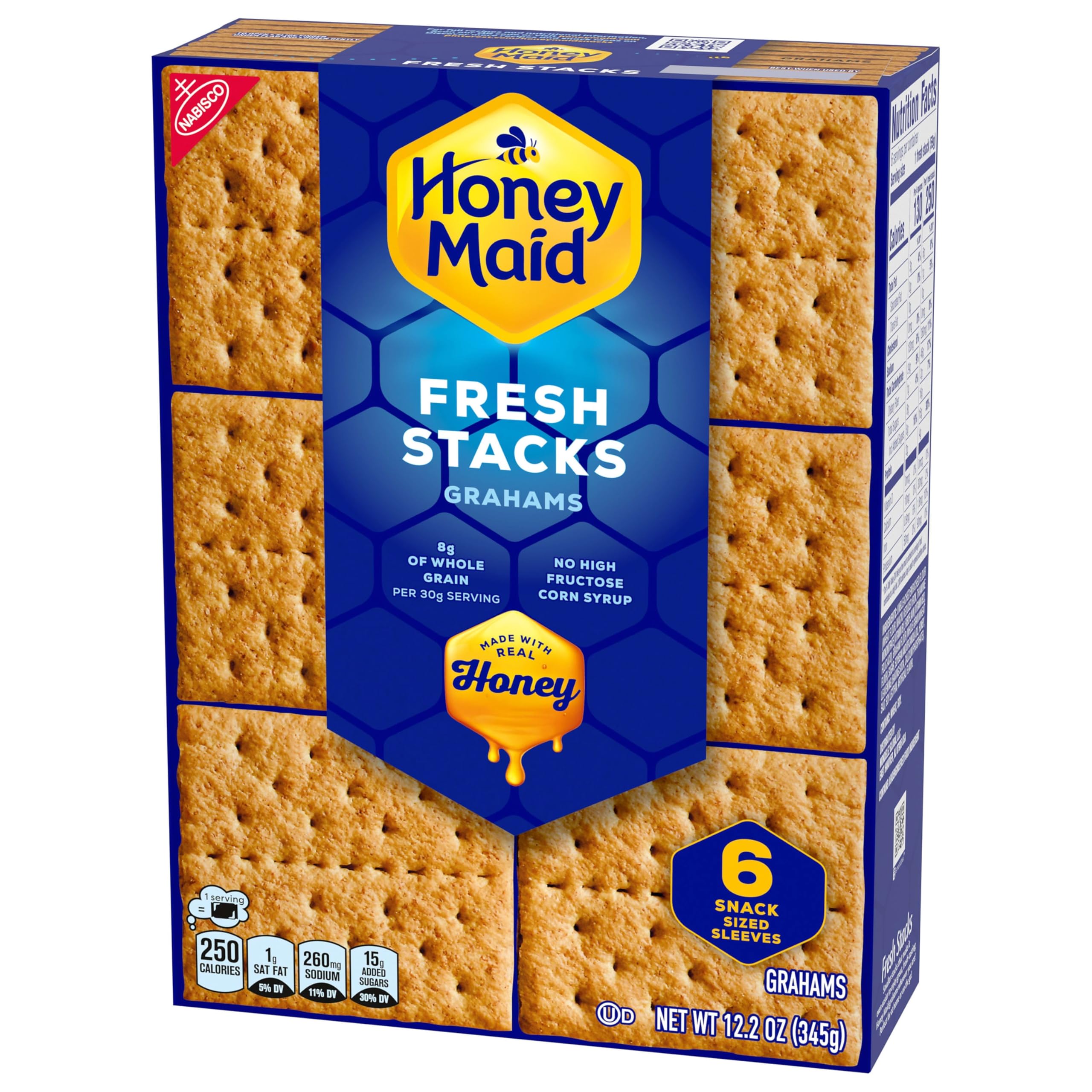 Honey Maid Graham Crackers in Fresh Stacks (12.2-Ounce Boxes, 6-Pack)