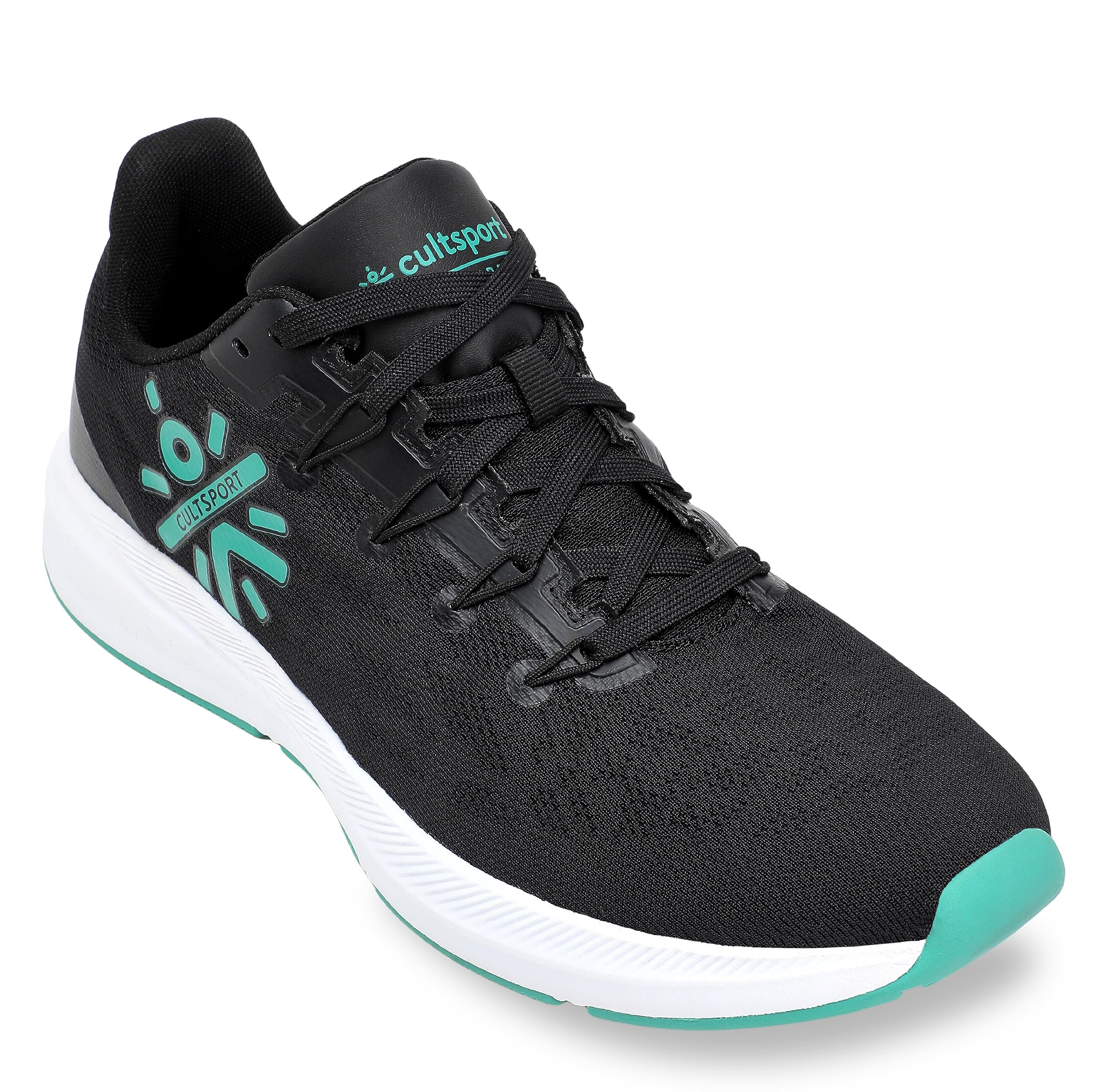 CULTSPORT Firebird Men Running Shoes | Breathable | Lightweight | Enhanced Cushioning | Firm Grip | Sports Shoes for Men (CS702377UK11_Black_UK11) (B0CCPJPQZ3) Amazon Price History, Amazon Price Tracker