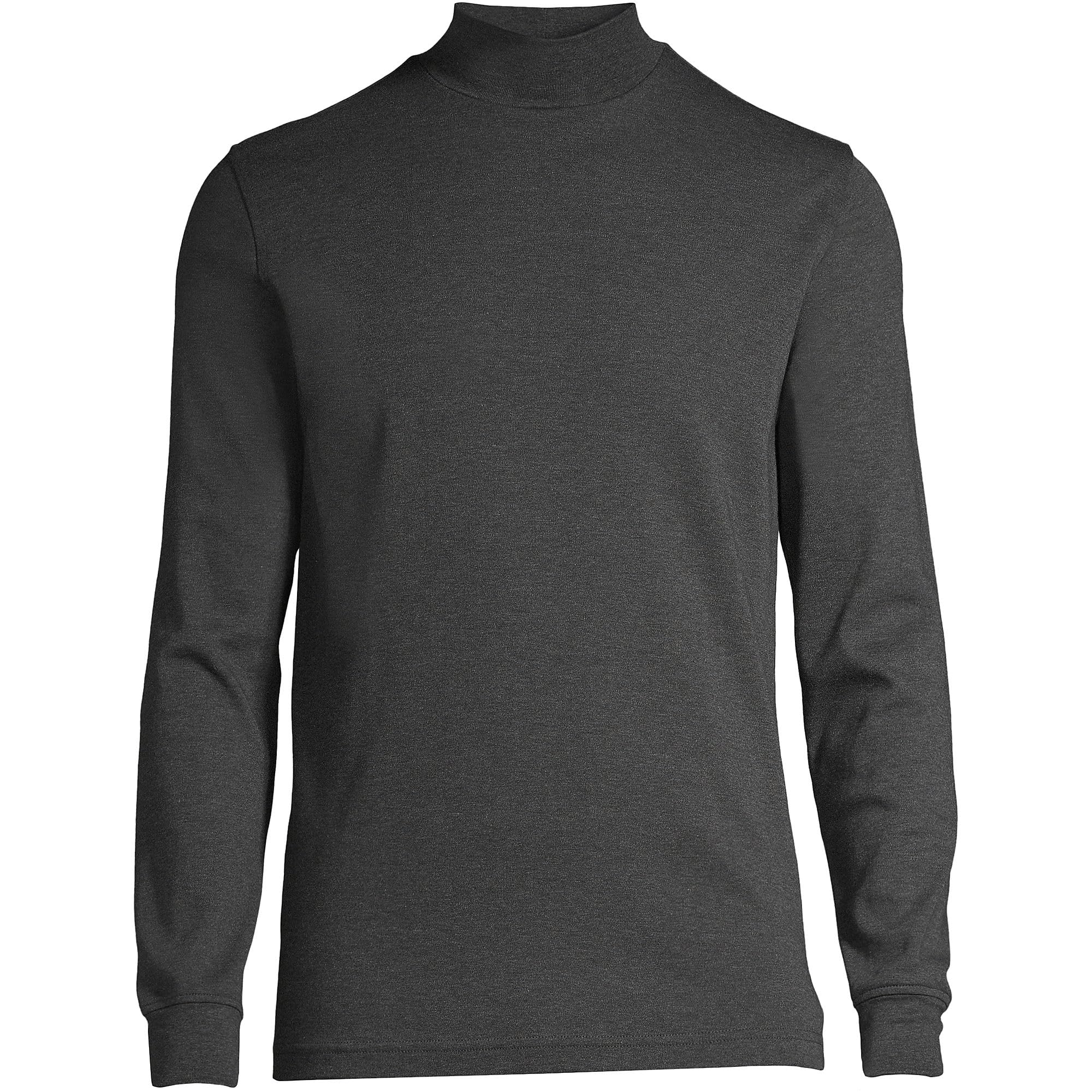 Lands' End Men's Super Soft Supima Mock Turtleneck