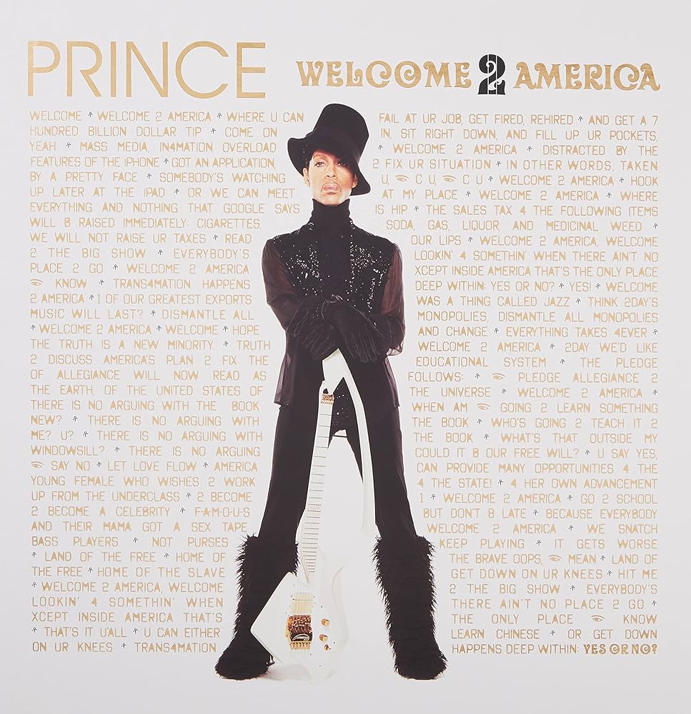 プリンス「ウェルカム・2・アメリカ」〈完全生産限定デラックス盤（2LP+CD）〉 プリンス『ウェルカム・2・アメリカ』2021年7月30日発売