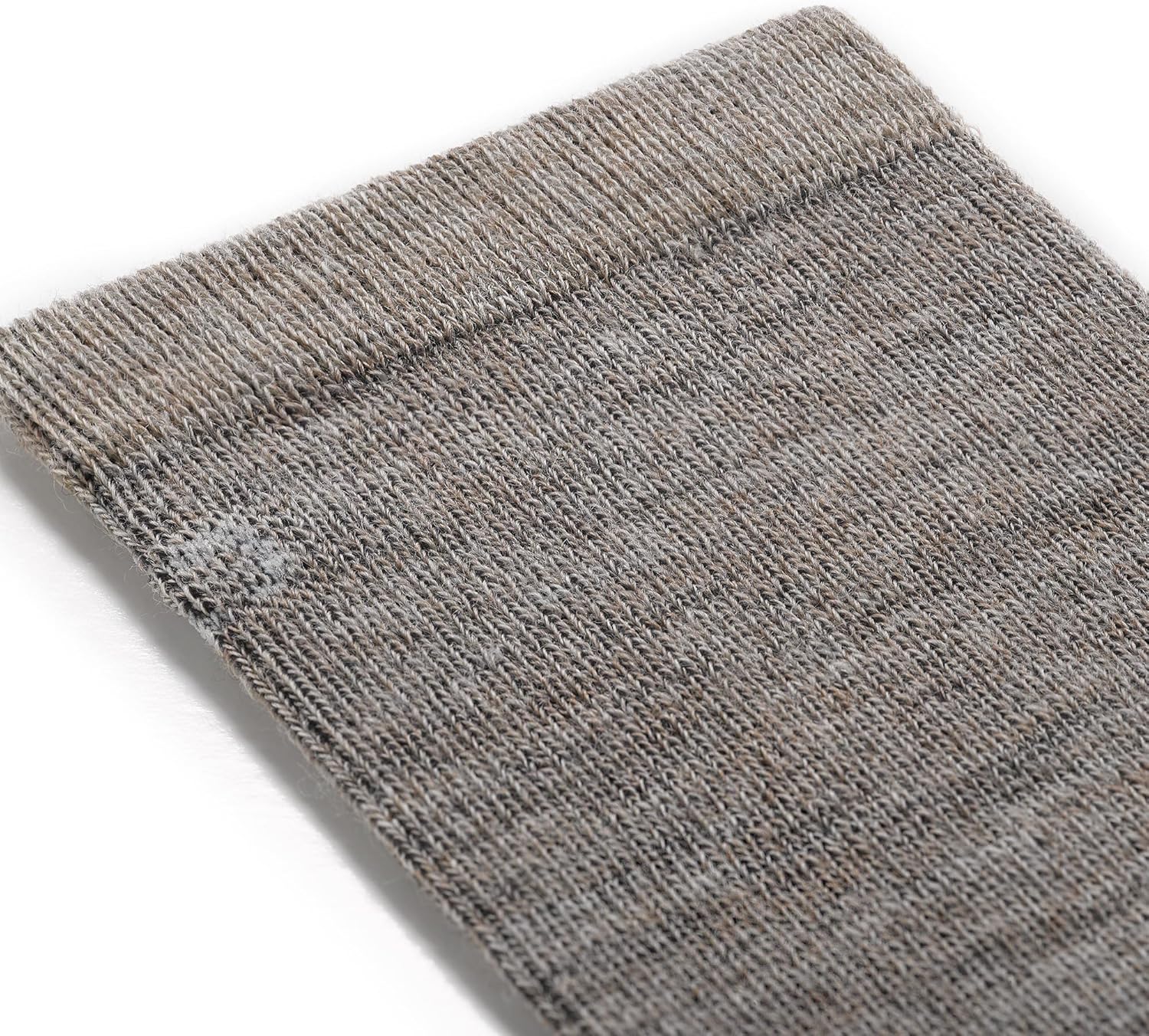 Wide Open Crew Socks for Men Merino Wool Lightweight Solid Style 9012