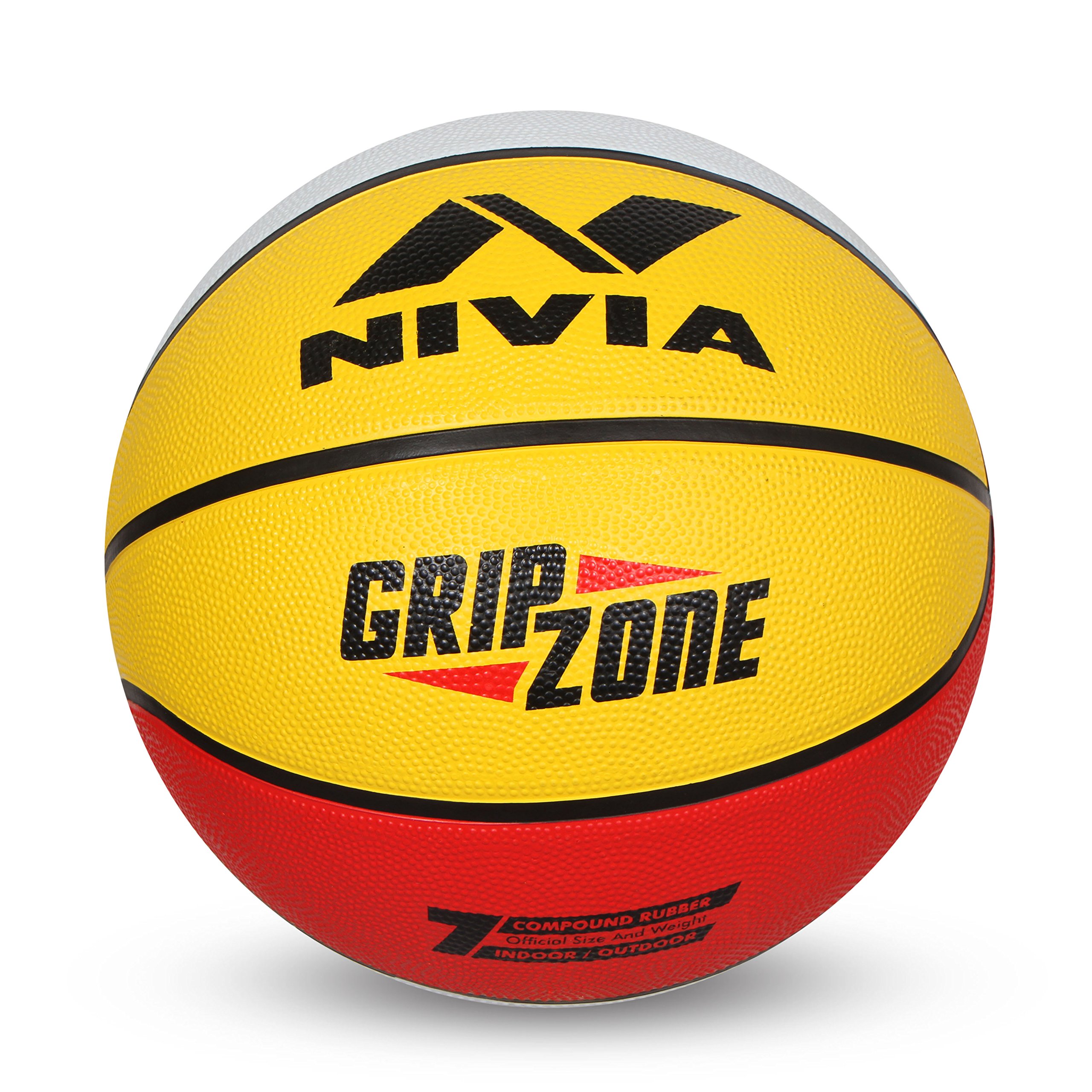 Nivia Grip Zone Basketball Multicolor Size: 7, Outer Material: Rubber (B0795FHTYX) Amazon Price History, Amazon Price Tracker