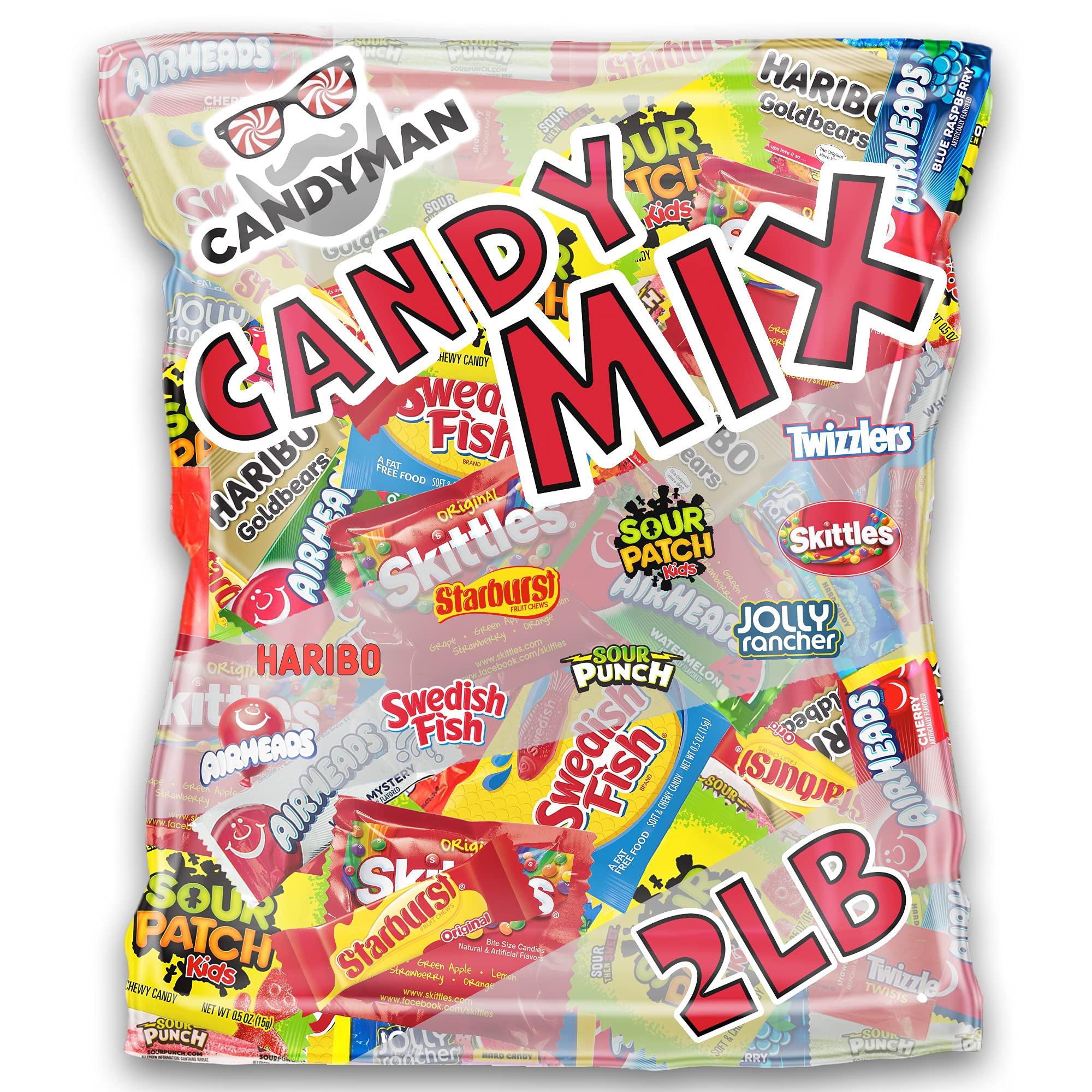 Buy CANDYMAN Bulk Candy Variety Pack Mix 2 Pound for Easter basket