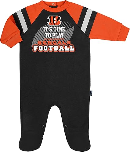 Gerber Unisex Baby NFL Team Footed Sleep and Play