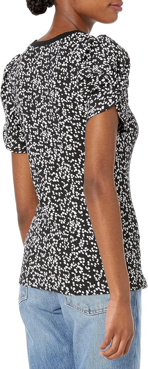 Amazon Essentials womens Regular-Fit Twist Sleeve Crewneck T-Shirt - Image 2