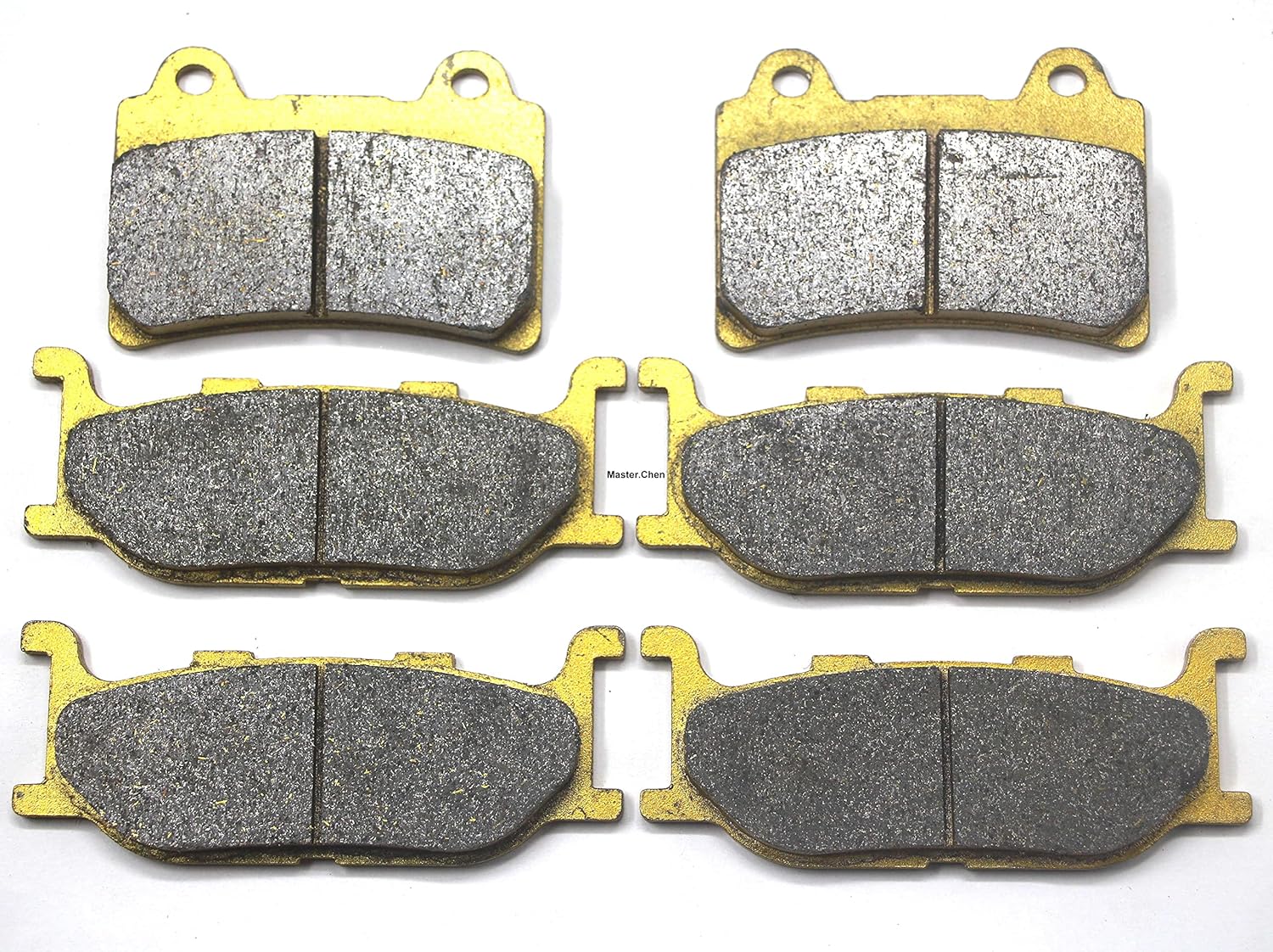 Front Rear Brake Pads Brakes for Yamaha XVZ 1300 Royal Star Venture S XVZ1300TFS 08-13 - Midnight Venture XVZ1300TFM 02-07 - Tour Deluxe XVZ1300CT 05-07 - TF Venture Star 99-01 FA179 FA123