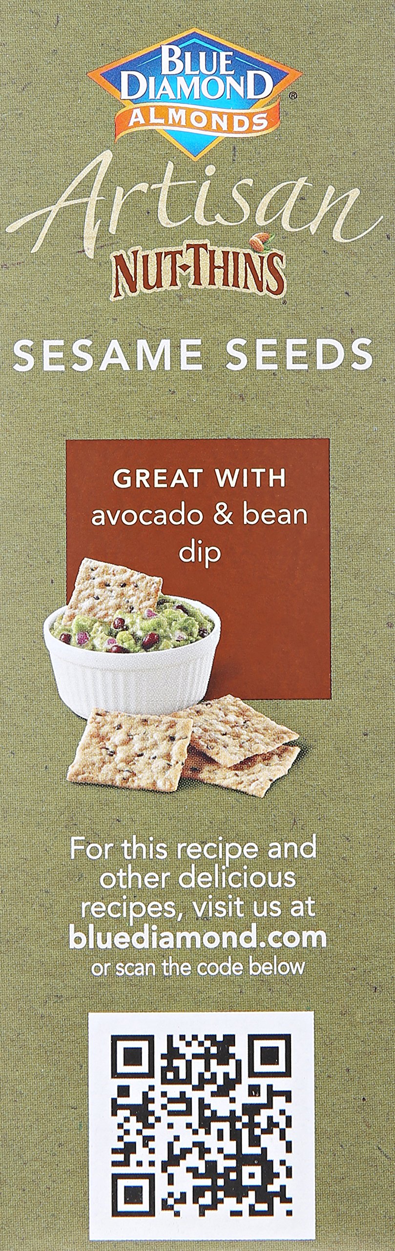 Blue Diamond Nut-Thins Artisan Nut-Thins, Sesame Greece