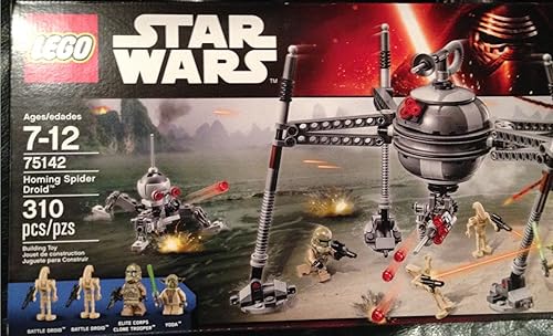 Juego de construcción de Star Wars, homing Spider Droid (75142), de Lego