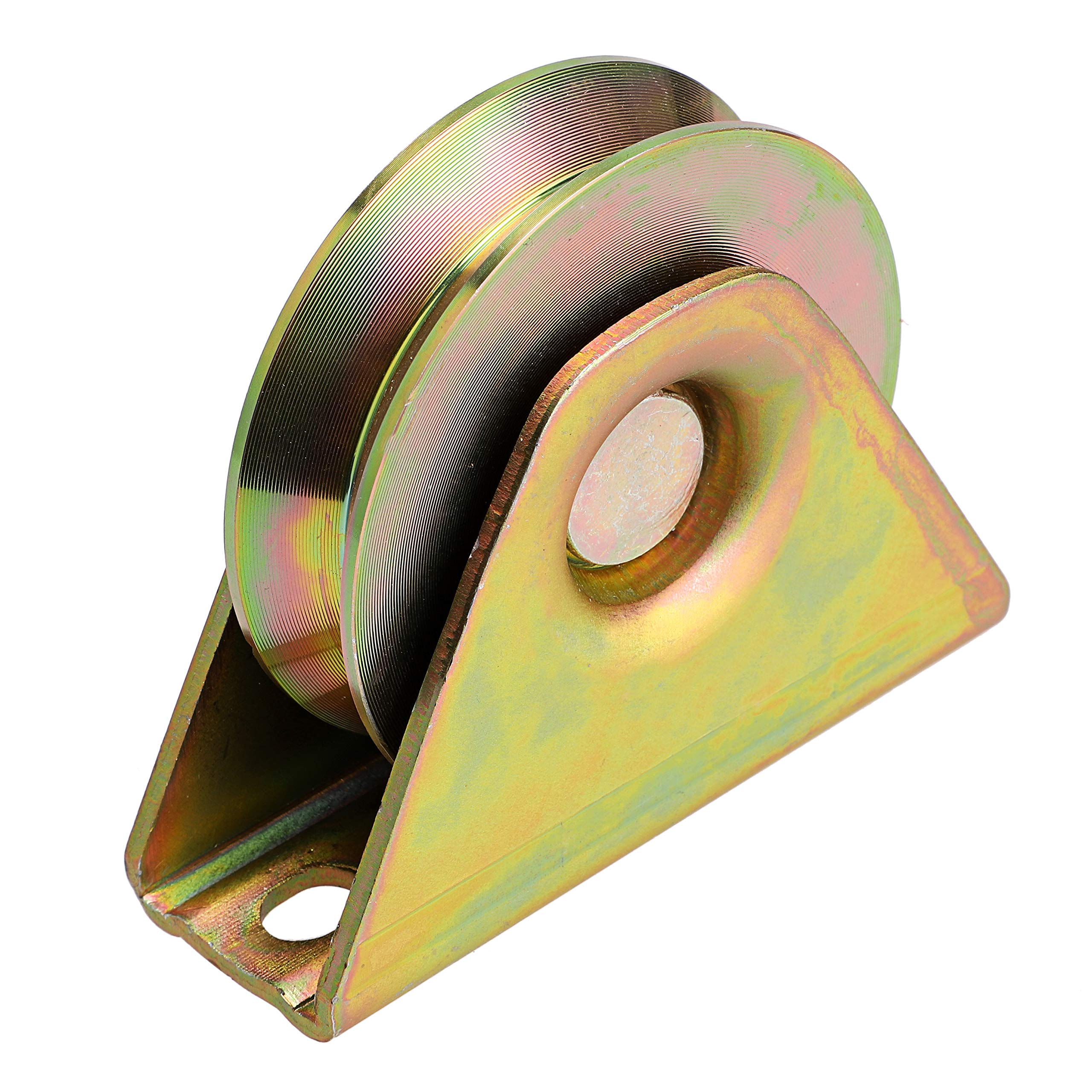 Buy Skelang 3" Sliding Gate Wheels, V Groove Caster, Heavy Duty Rigid