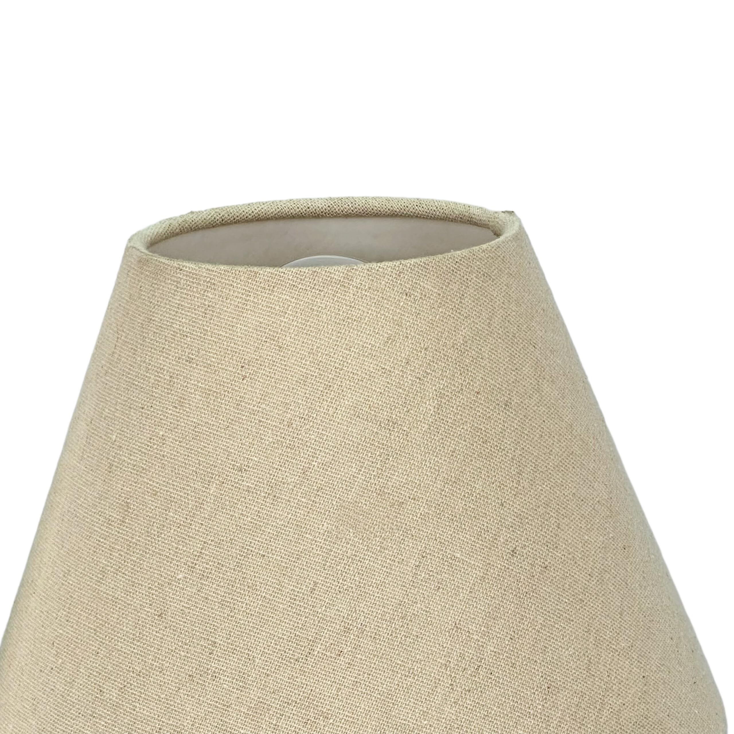Relaxdays Lampada da Parete, Paralume in Tessuto, Design Minimalista, Attacco E27, 32,5 x 27 cm