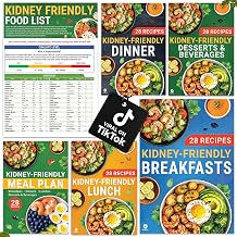 HAMIEW Kidney-Friendly Food List & Recipes, 6 Pack for CKD & Dialysis
