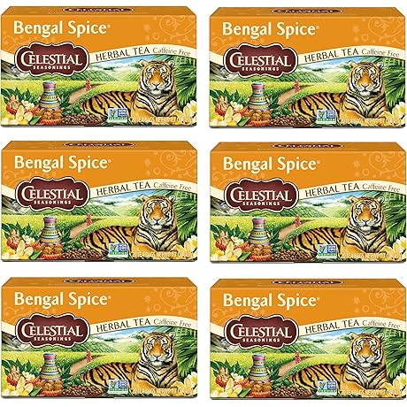Celestial Seasonings Bengal Spice Herbal Tea: A Symphony of Warming Spices