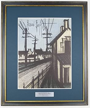 Amazon.co.jp: ベルナール ビュッフェ 『村への道 【LITHOGRAPHIES Amazon.co.jp: ベルナール ビュッフェ 『村への道 【LITHOGRAPHIES