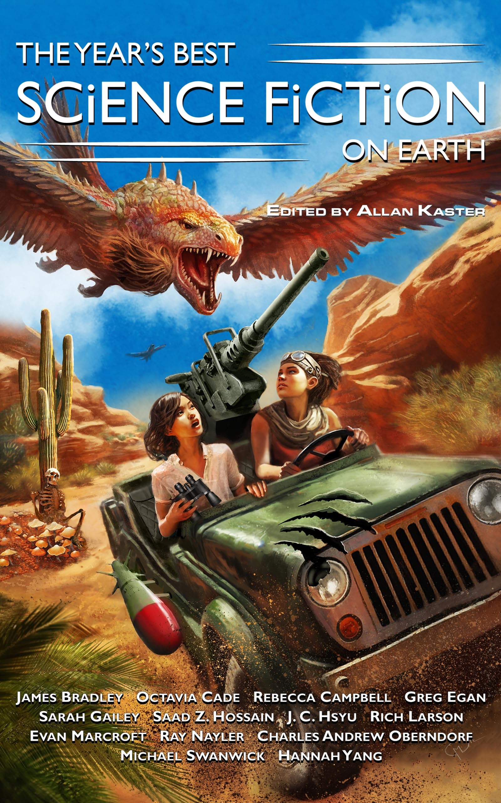 Cover of The Year's Best Science Fiction on Earth