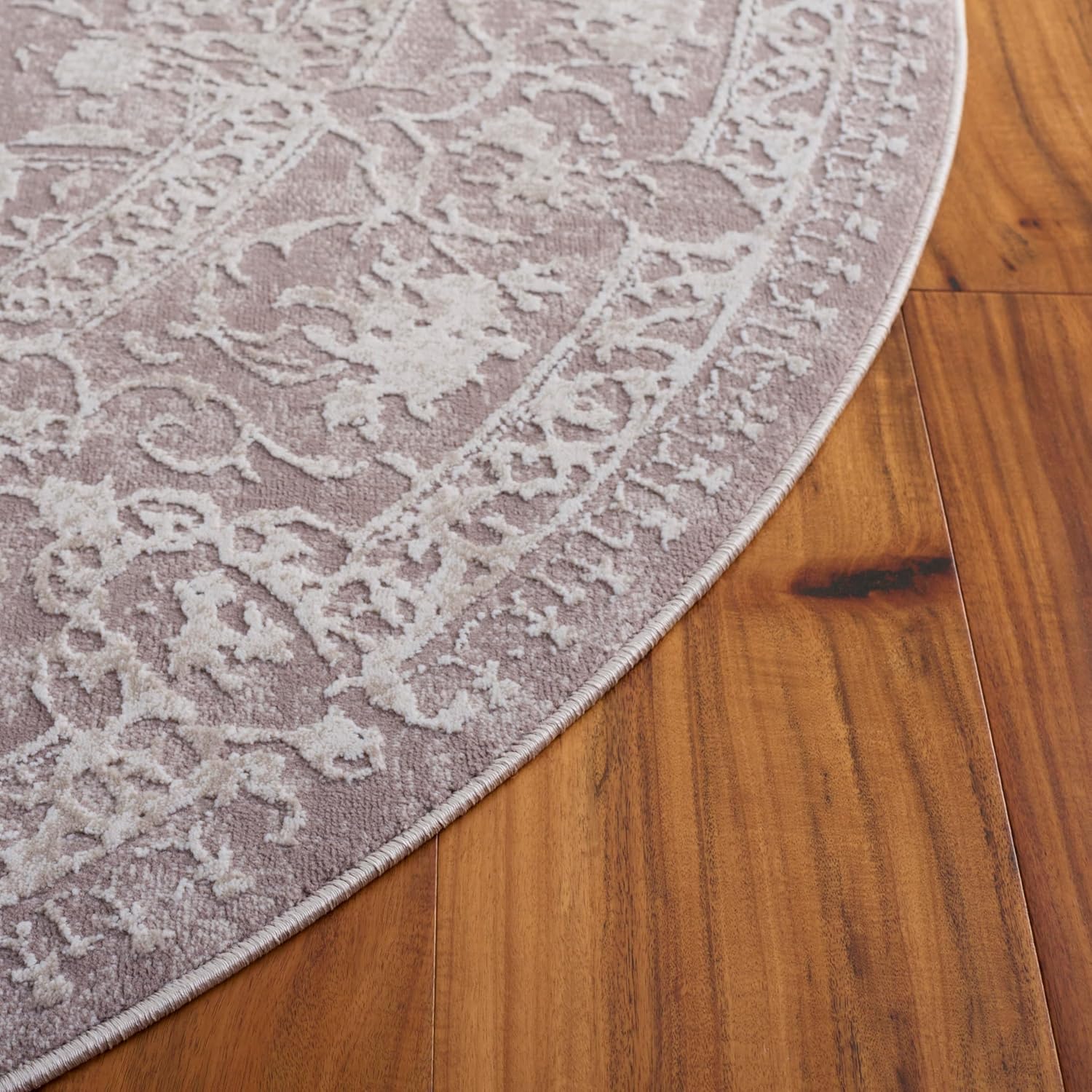 SAFAVIEH Reflection Collection Runner Rug - 2'3" x 14', Beige & Cream, Non-Shedding & Easy Cleaning, Ideal for Living Room, Bedroom (RFT664A)
